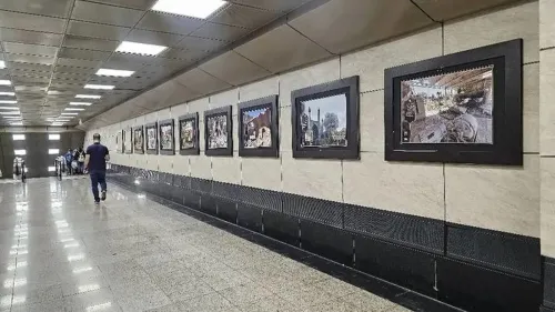 ایستاده در غبار به ایستگاه مترو تئاتر شهر رسید