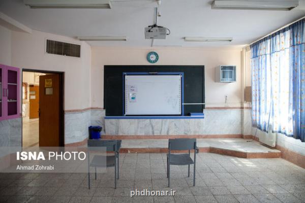 استقبال دانش آموزان از پویش به رنگ مدرسه