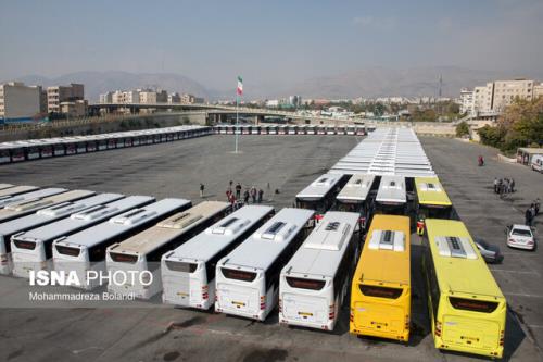 خدمات اتوبوسرانی تهران به شرکت کنندگان مراسم سالگرد شهید سلیمانی