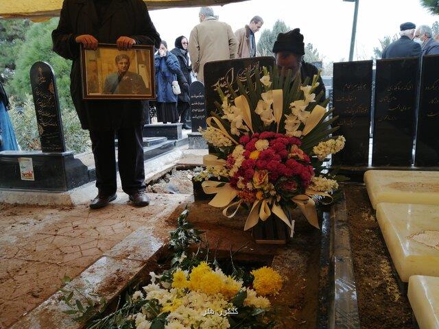 ابوالفضل خطیبی به خانه ابدی اش بدرقه شد