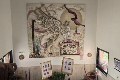 رونمائی از دیوار نگاره شهدای دانشگاه صنعتی شریف